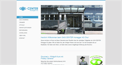 Desktop Screenshot of gas-center.ch